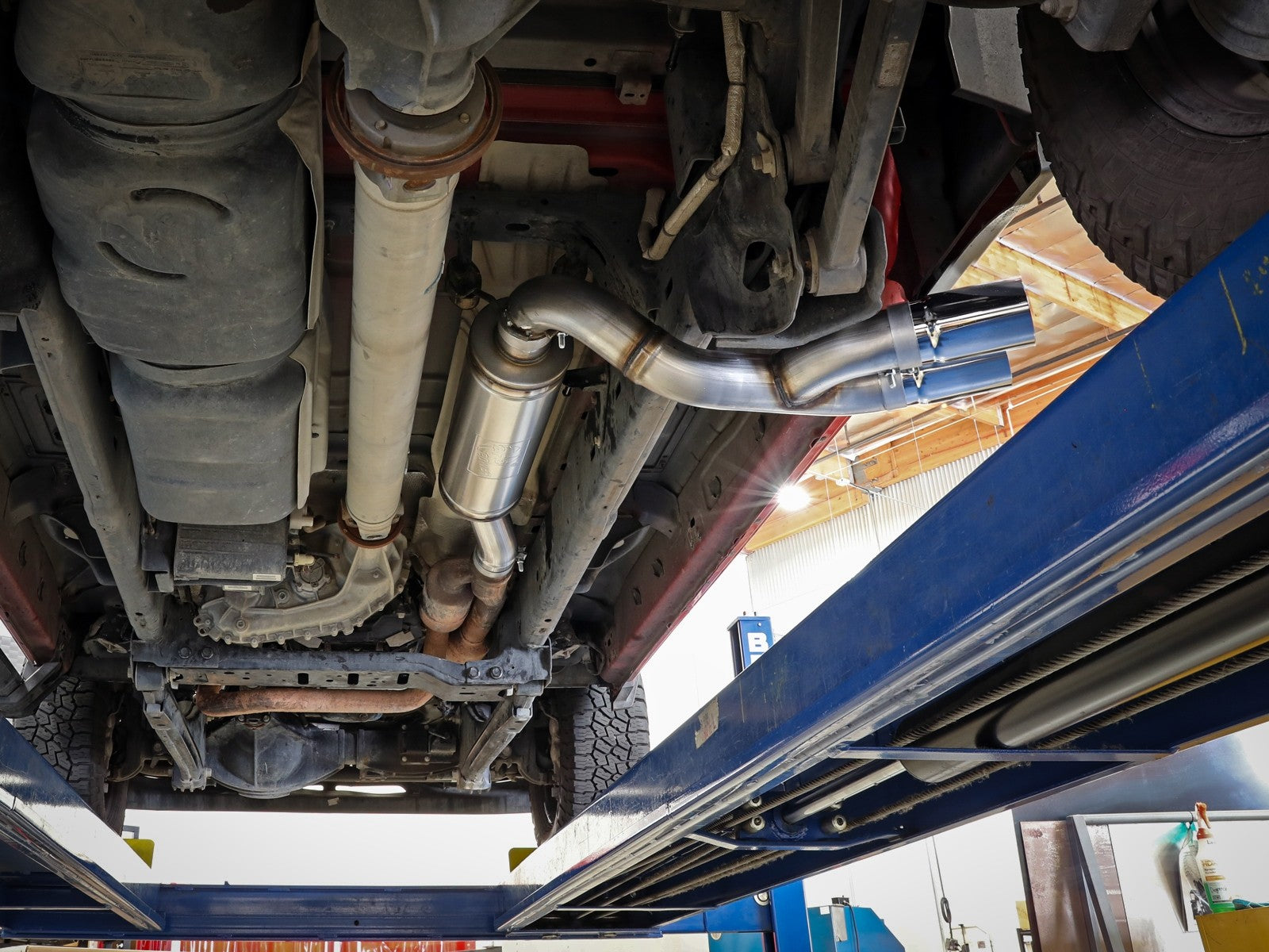 aFe POWER Rebel Series 3.5in SS Cat Back Exhaust w/Pol Tips 19-22 RAM V8-6.4L Hemi 49-42082-P
