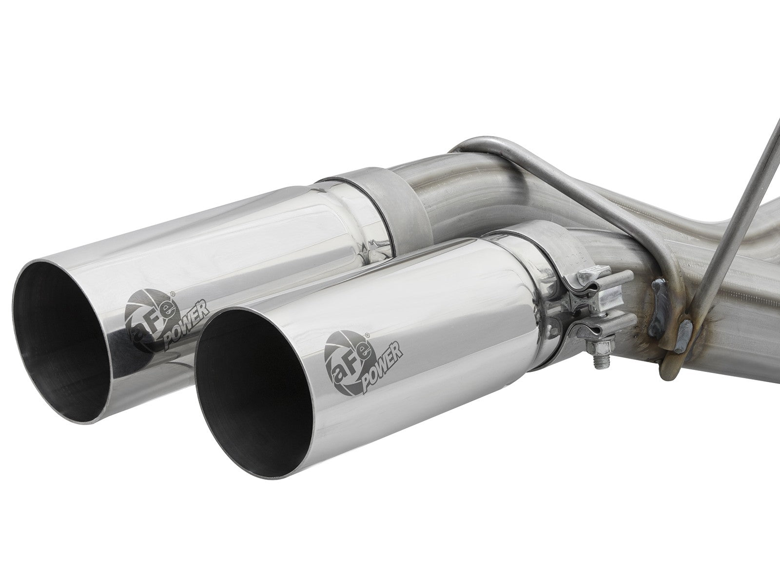 aFe POWER Rebel Series 3in 409 SS Cat Back Exhaust w/ Polished Tips 17-20 Ford F-150 Raptor V6-3.5L 49-43091-P