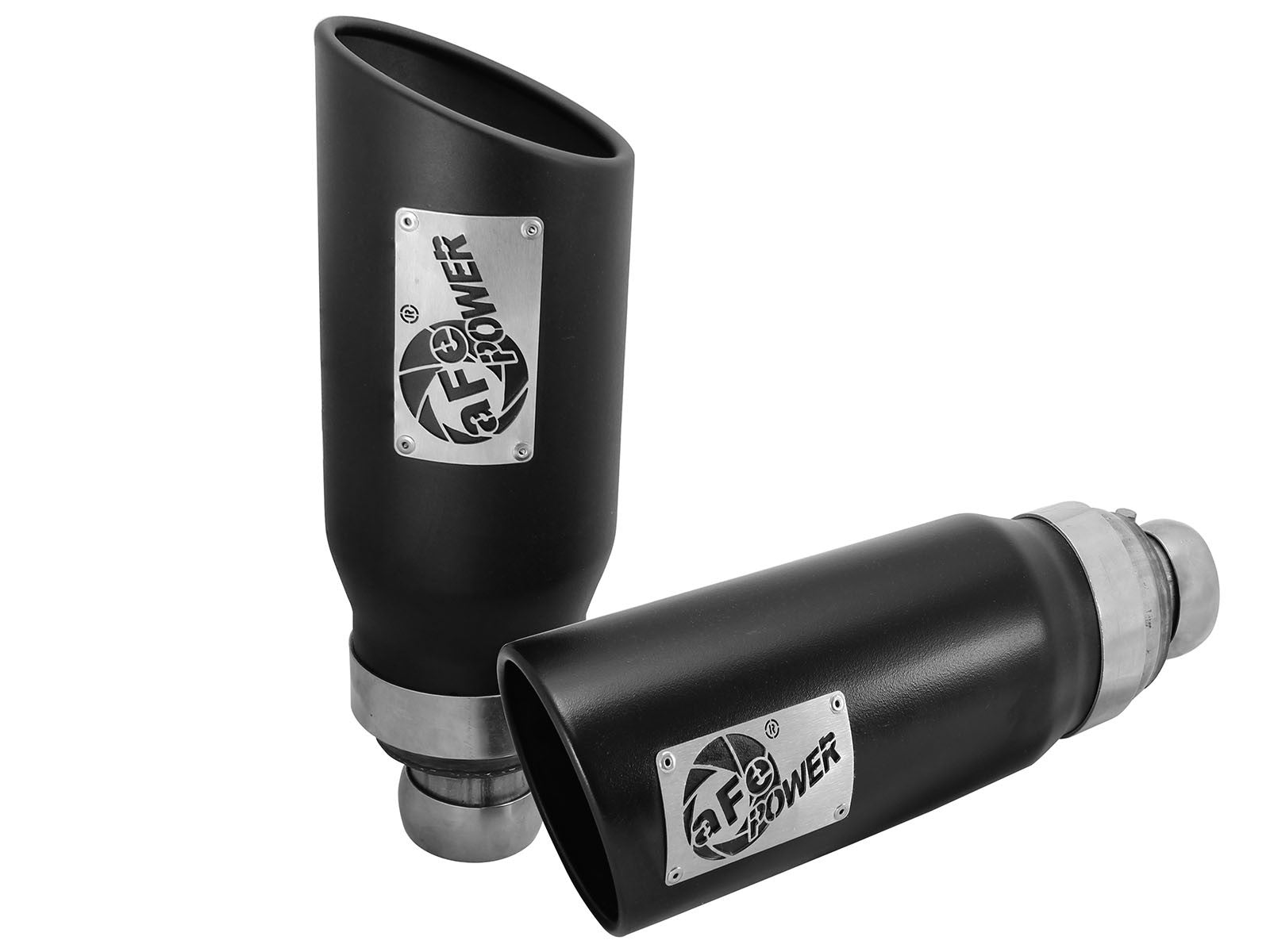 aFe Power 09-19 Dodge Ram 3.0L/5.7L Black Exhaust Tip Upgrade 49C42046-B