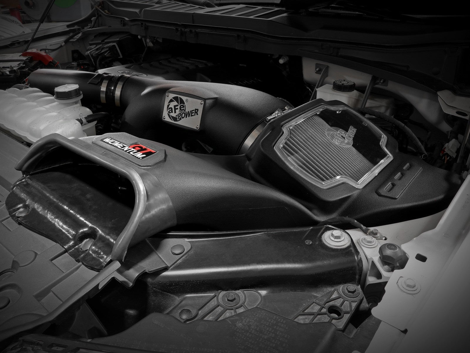 aFe POWER 21-22 F-150/Raptor Momentum GT Pro Dry S Intake System 2021+ Ford F-150 V6-3.5L (tt) 50-70072D