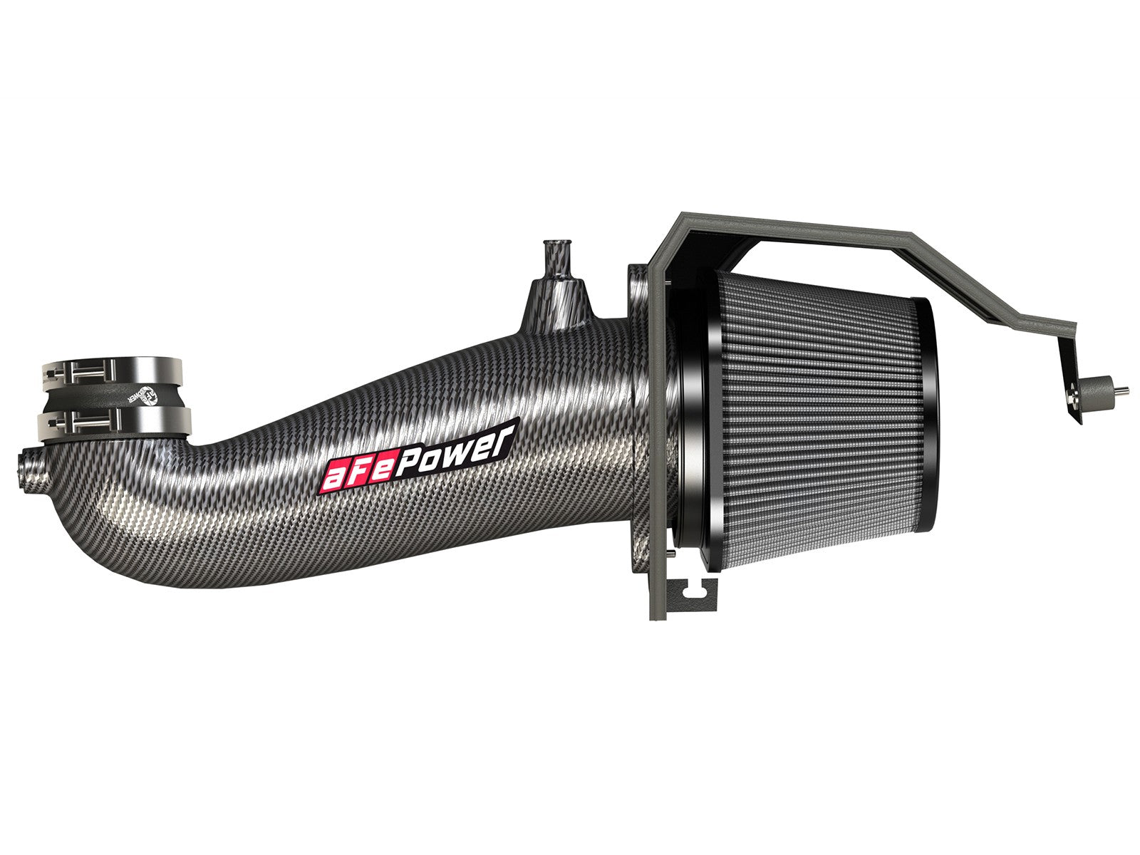aFe POWER Magnum FORCE Carbon Fiber Stage 2 Track Series Pro Dry S CAIS - 11-22 Dodge Challenger/Charger 11-22 Chrysler 300 V8 51-12162-C