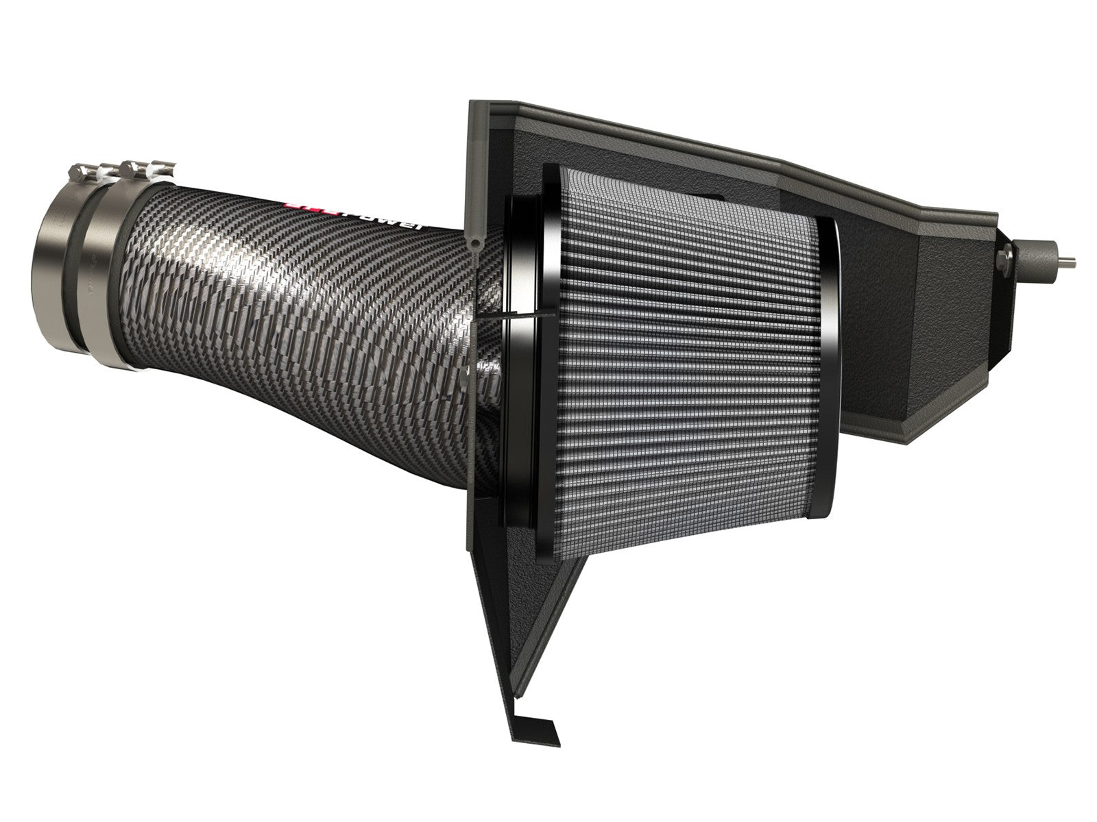 aFe POWER Magnum FORCE Carbon Fiber Stage 2 Pro Dry S CAIS - 11-22 Dodge Challenger/Charger 12-14 Chrysler 300 V8-6.4L 51-12172-C