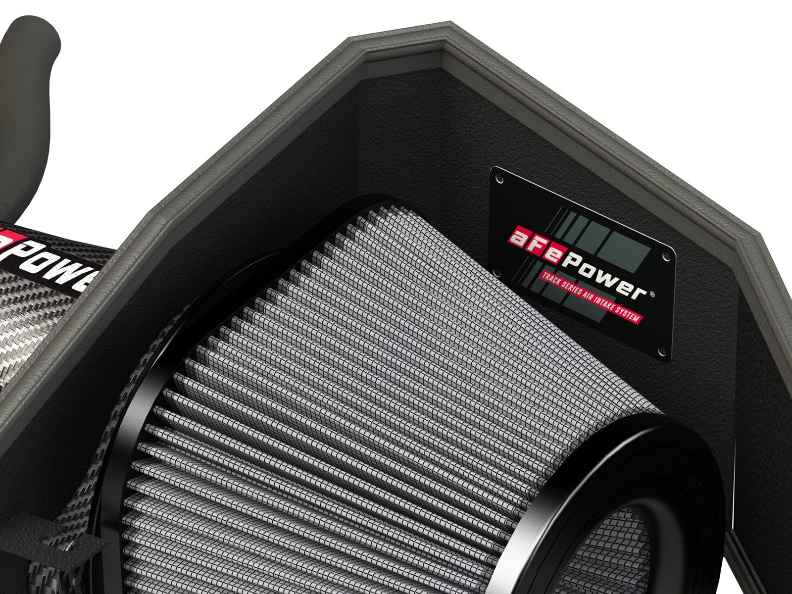 aFe POWER Magnum FORCE Carbon Fiber Stage 2 Pro Dry S CAIS - 11-22 Dodge Challenger/Charger 12-14 Chrysler 300 V8-6.4L 51-12172-C