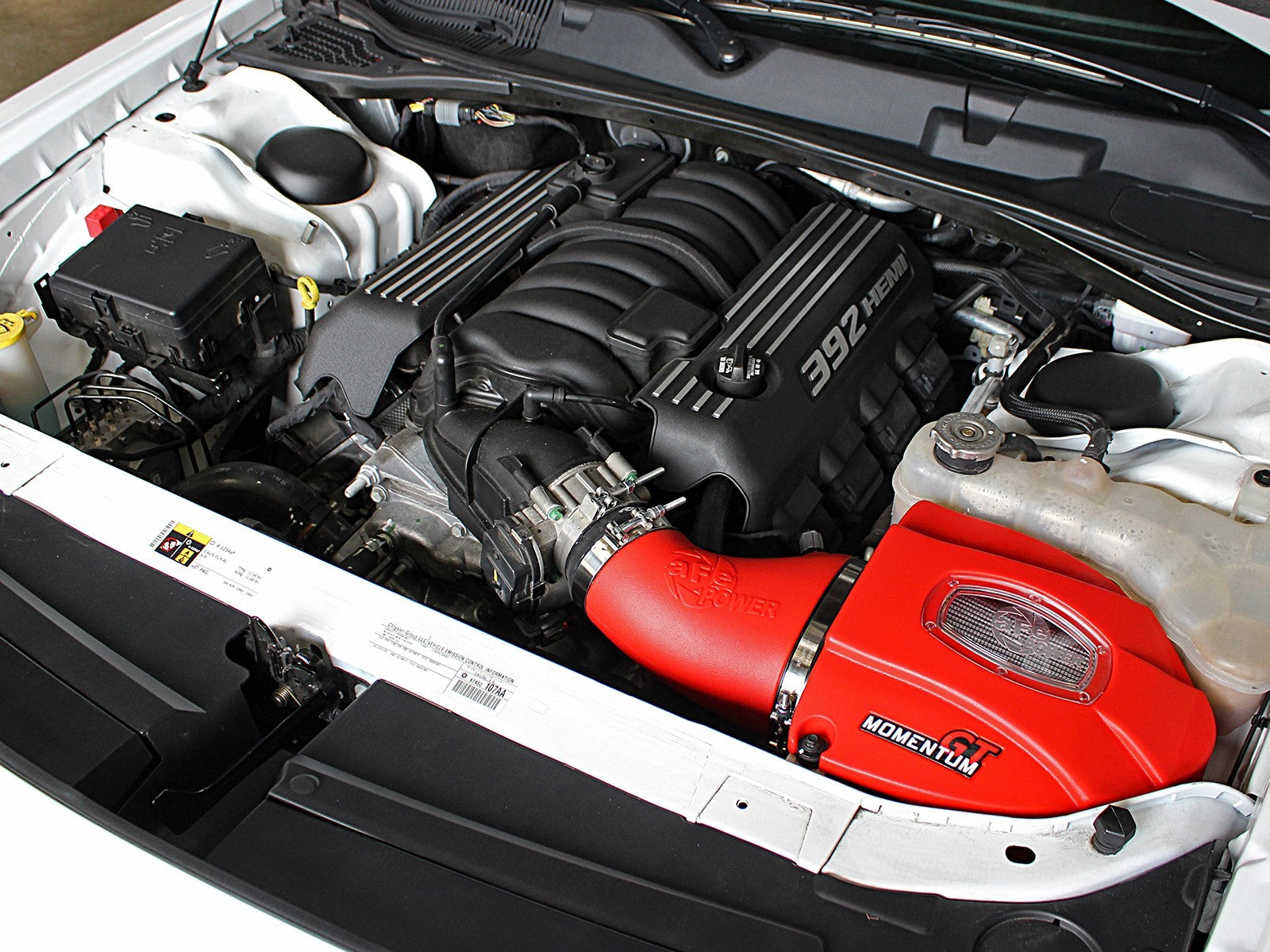 aFe POWER Momentum GT Limited Edition Cold Air Intake 11-22 Dodge Challenger/Charger SRT // 12-14 Chrysler 300 - Red 51-72203-R