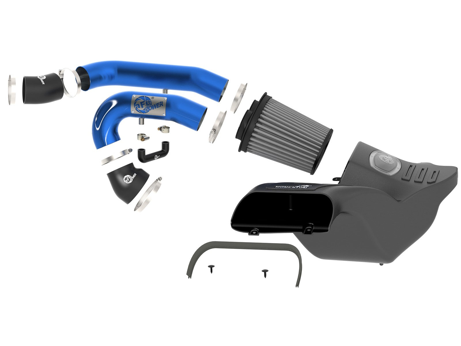 aFe POWER Momentum XP Pro Dry S Intake System 2017 Ford F-150/Raptor V6-3.5L (tt) EcoBoost 51-73120-L