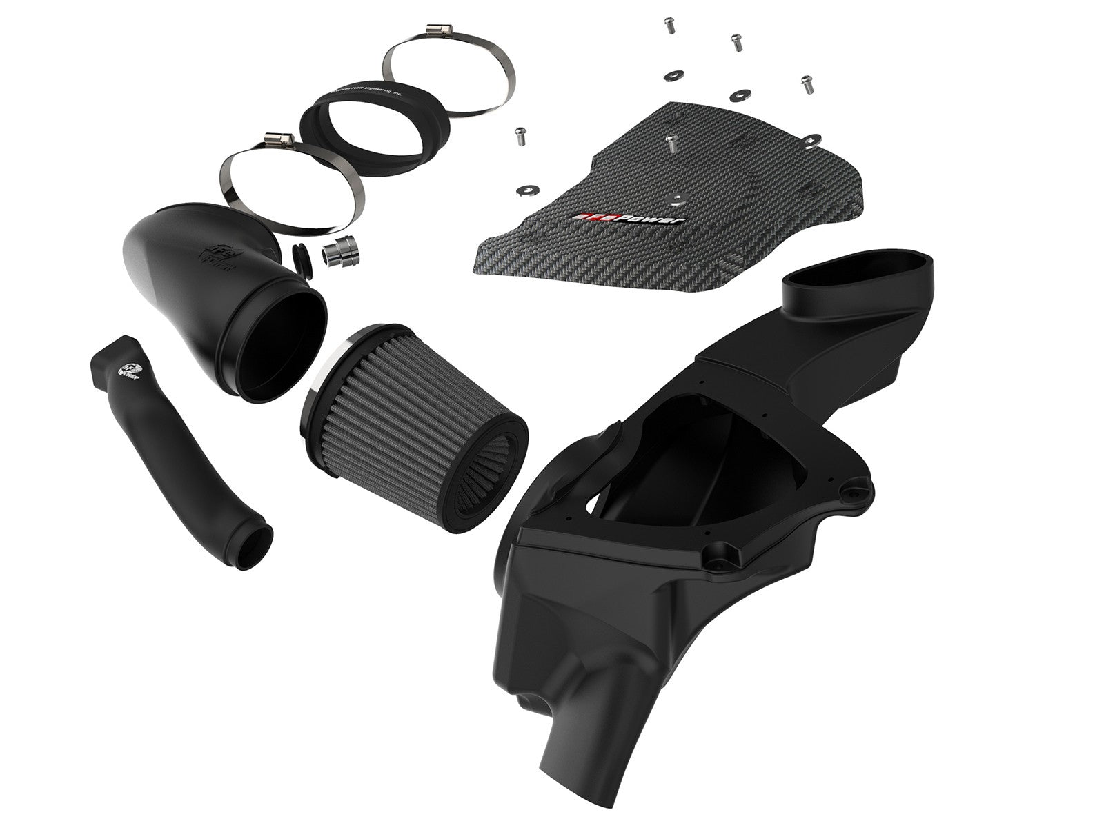 aFe POWER Magnum FORCE Stage-2Si Pro Dry S Intake System 08-13 BMW M3 (E90/E92/E93) S65 V8-4.0L 51-82952-C