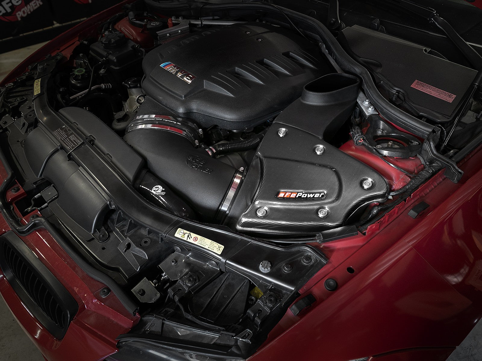 aFe POWER Magnum FORCE Stage-2Si Pro Dry S Intake System 08-13 BMW M3 (E90/E92/E93) S65 V8-4.0L 51-82952-C