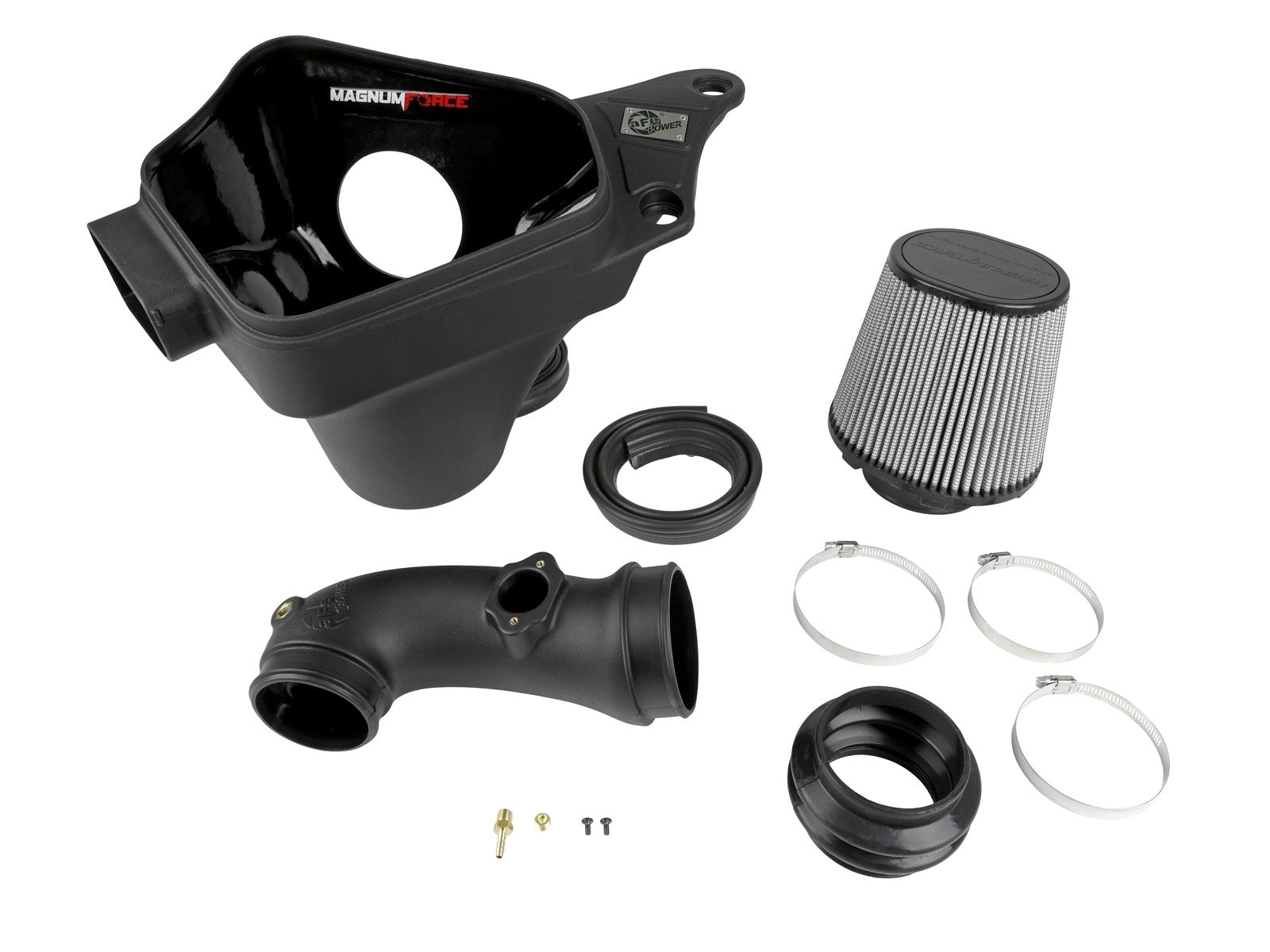 aFe POWER Magnum FORCE Stage-2 Pro Dry S Cold Air Intake System 08-13 BMW 128i // 06-13 BMW 328i // 09-13 BMW 328i X-Drive // 06 BMW 330i L6-3.0L Non Turbo 54-13053D