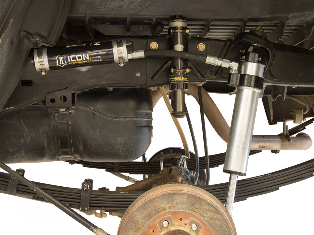 ICON 2005-2023 Toyota Tacoma, Rear, 2.5 RXT Remote Reservoir w/ CDCV Shocks, Pair 57826cp