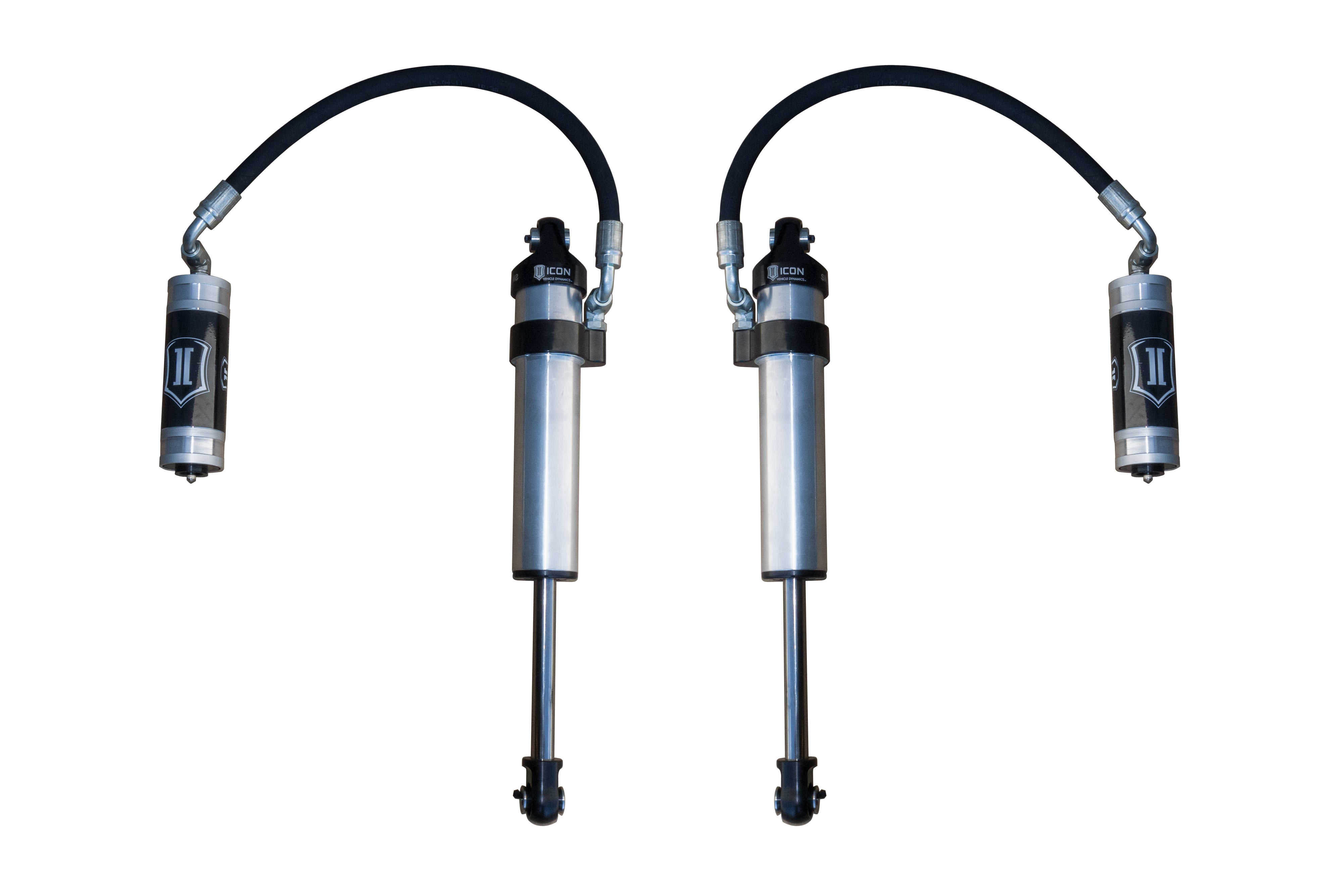 ICON 2003-2024 Toyota 4Runner/2005-2023 Toyota Tacoma/2007-2014 Toyota FJ Cruiser, Front, 2.5 VS Long Travel Remote Reservoir, Secondary Shocks, Pair 59703p-cb
