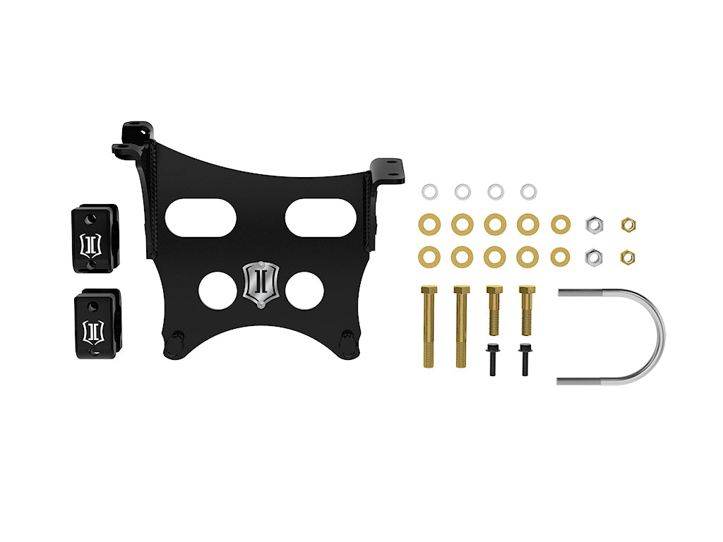 ICON 2023-2024 Ford F-250/F-350 Super Duty, 2.0 V.S. Dual Steering Stabilizer Kit 65002