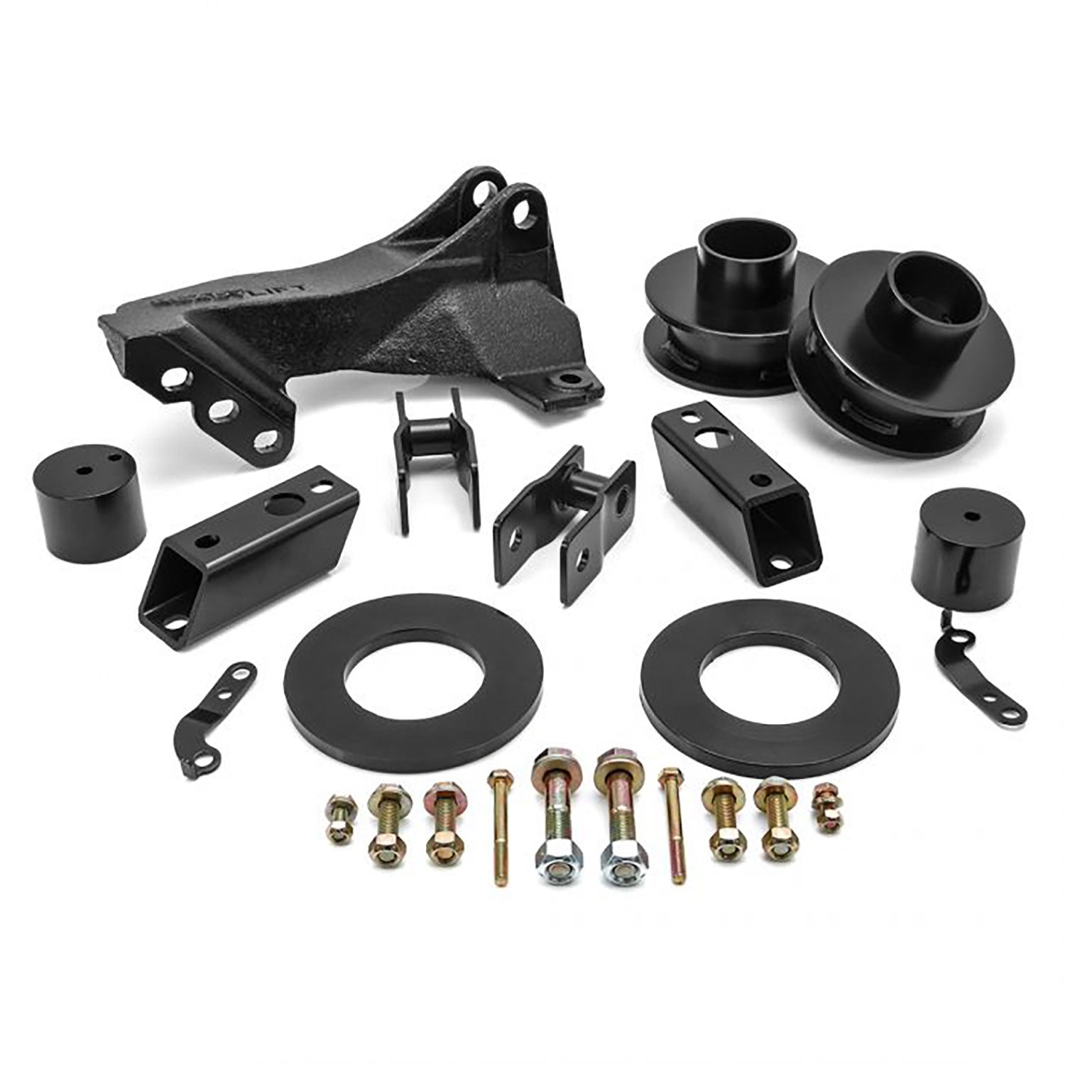 ReadyLIFT 2.5&quot; Leveling Kit w/ Track Bar Relocation Bracket 2011-2023 Ford F-250/ F-350/ F-450 Super Duty 4WD 66-2726