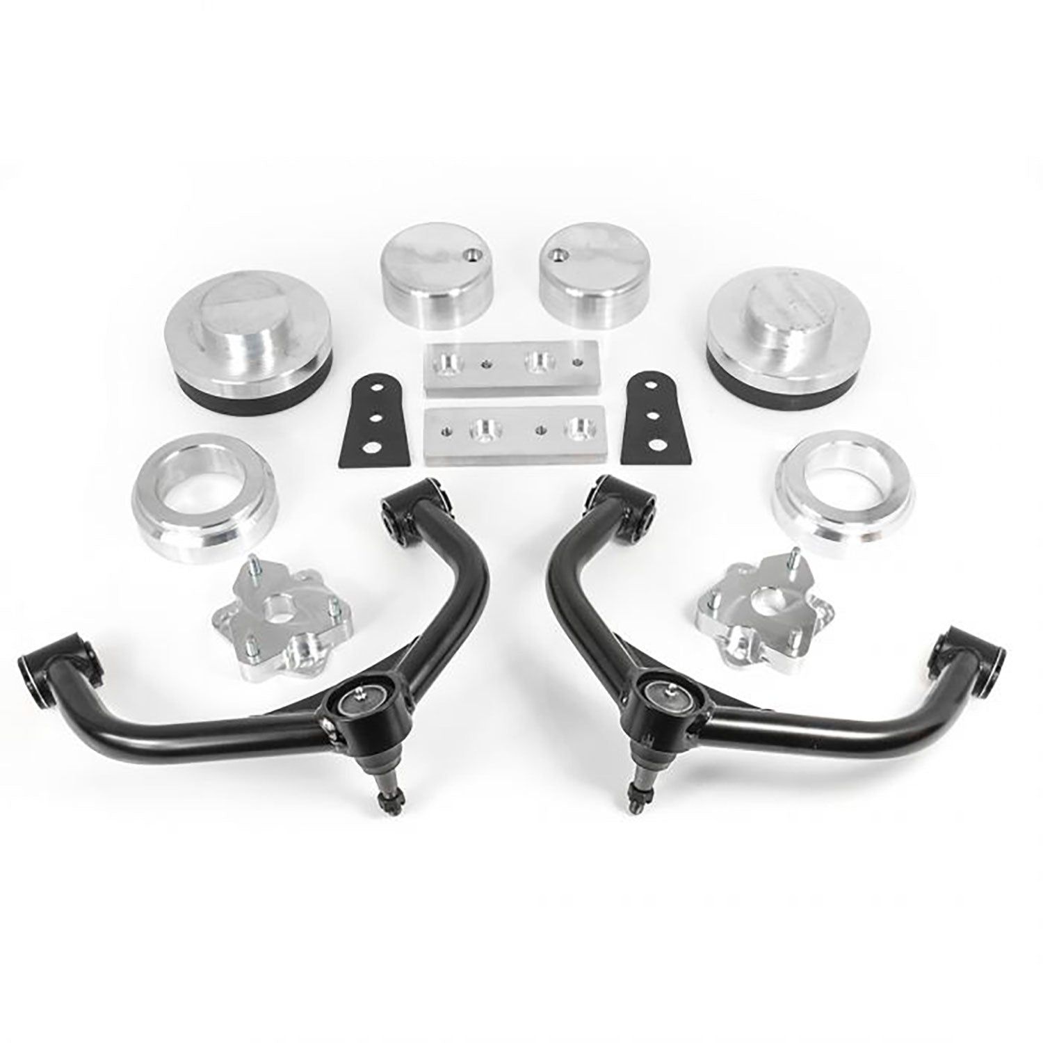 ReadyLIFT 4&quot; Front 2&quot; Rear SST Lift Kit w/ Tubular Upper Control Arms 2009-2018 Dodge Ram 1500 4WD 69-1040