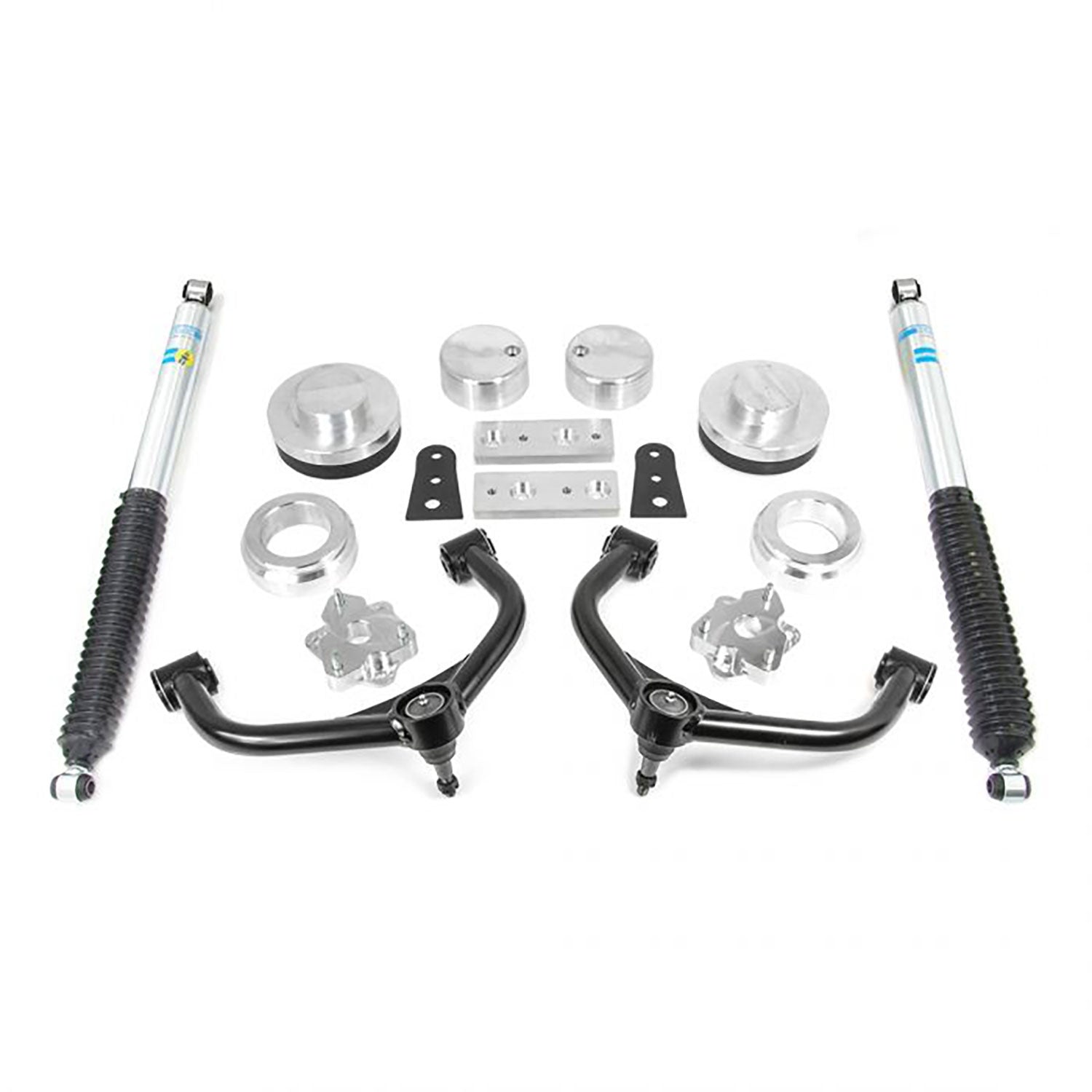 ReadyLIFT 4&quot; Front 2&quot; Rear Lift Kit w/ Bilstein Rear Shocks 2009-2019 Dodge/Ram 1500 4WD 69-1041