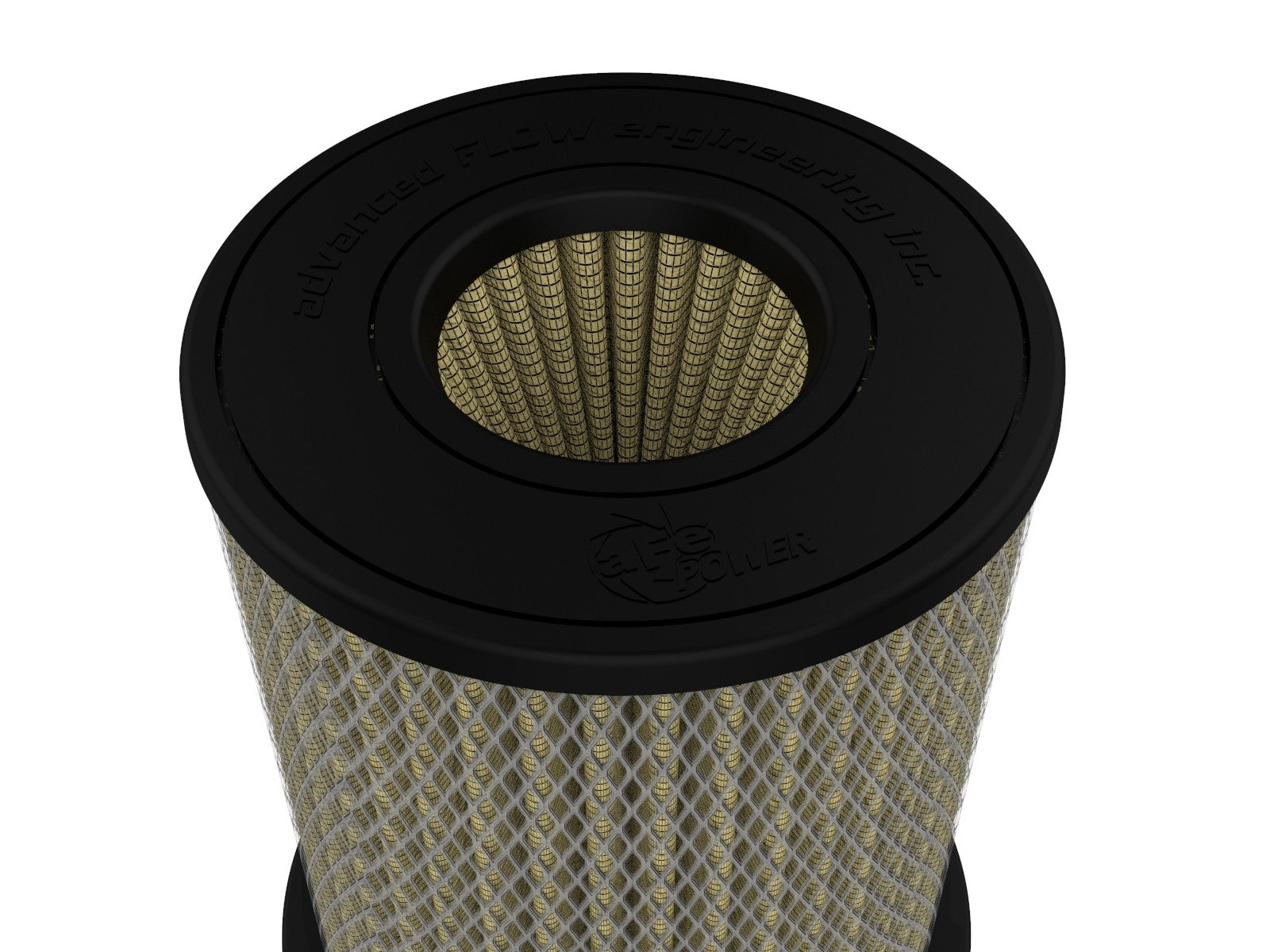 aFe Power Magnum FLOW Pro GUARD7 Air Filter 4 IN F x 6-1/2 IN B x 6-1/2 IN T (Inverted) x 8 IN H 72-91153