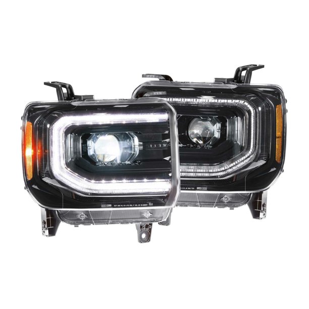 Morimoto XB LED Headlights: GMC Sierra (14-18) (Pair / ASM) LF544