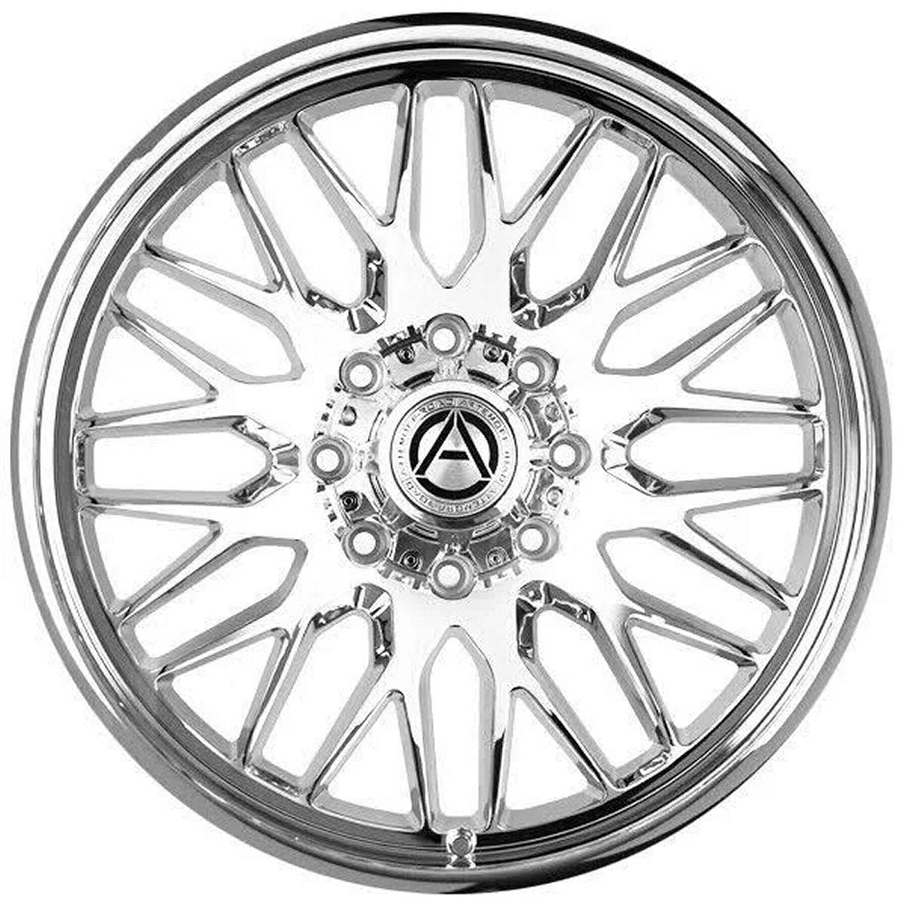 24x12 Artem Off-Road A206 Novus Chrome (Flow Formed) (* May Require Trimming) 8x6.5/165 -44mm