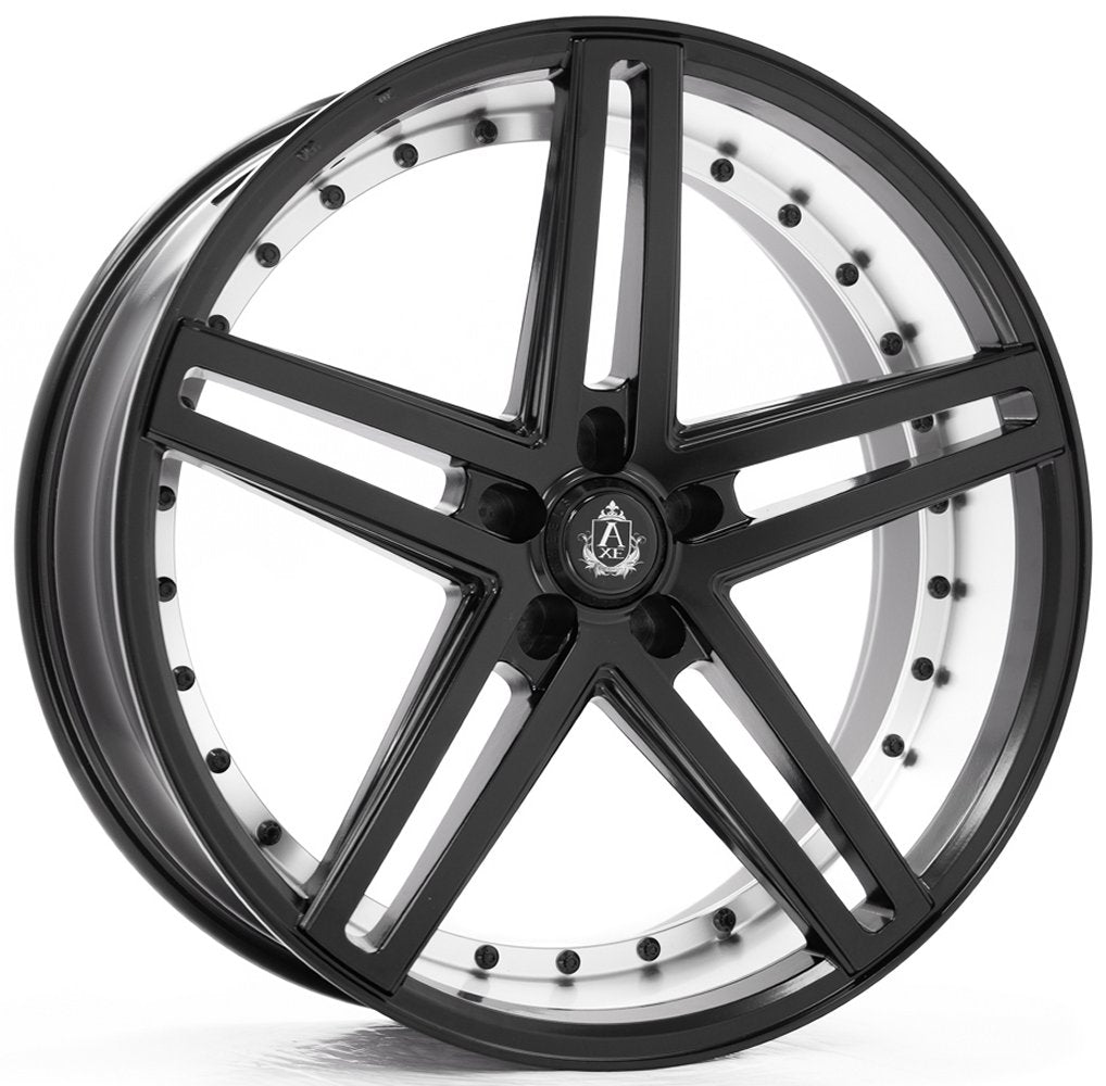22x10.5 AXE EX20 Gloss Black 5x110 25mm (Custom)