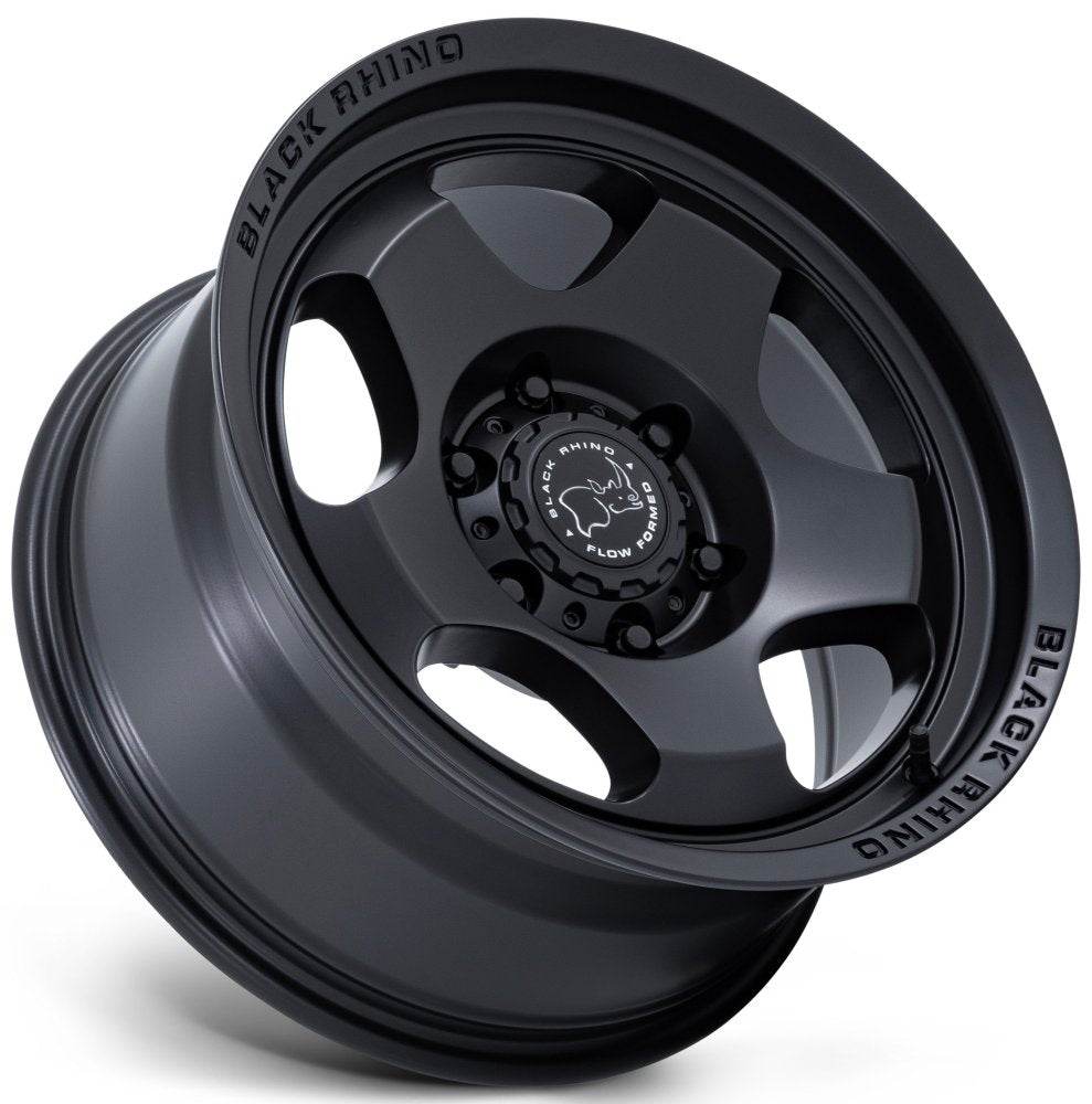 17X9 Black Rhino BR031 Sol Matte Black 6x5.5/139.7 12mm