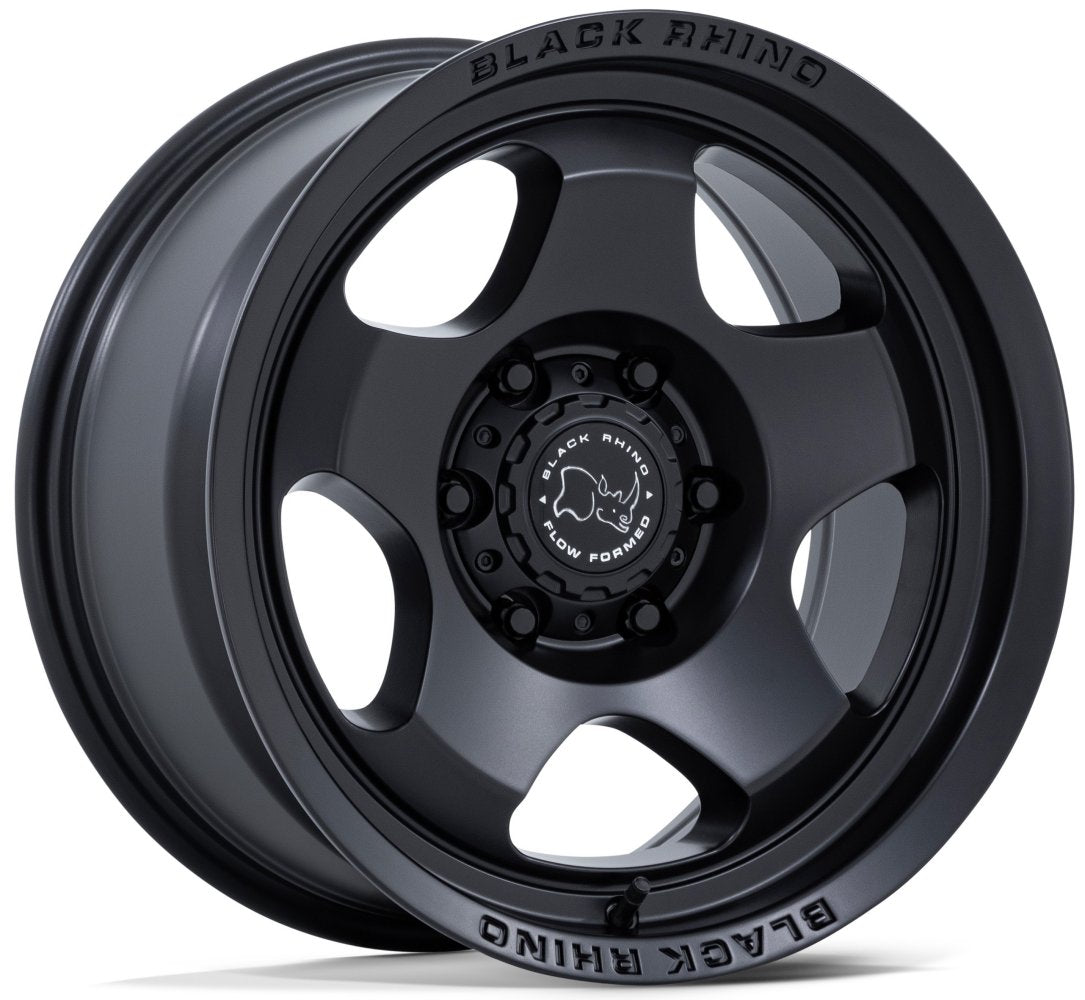 17X9 Black Rhino BR031 Sol Matte Black 6x135 12mm