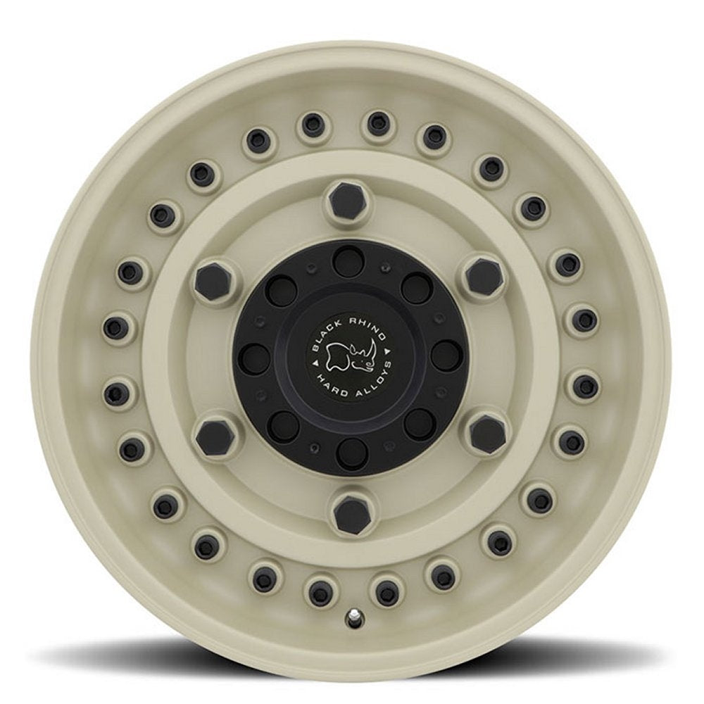 (Clearance - No Returns) 16x8 Black Rhino Armory Desert Sand 6x120 6x5.5/139.7 -10mm