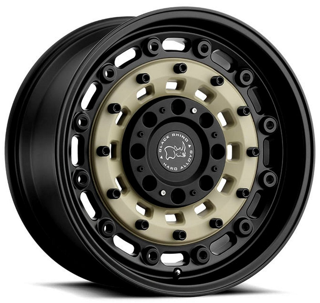 20x9.5 Black Rhino Arsenal Sand on Black 6x135 6x5.5/139.7 -18mm