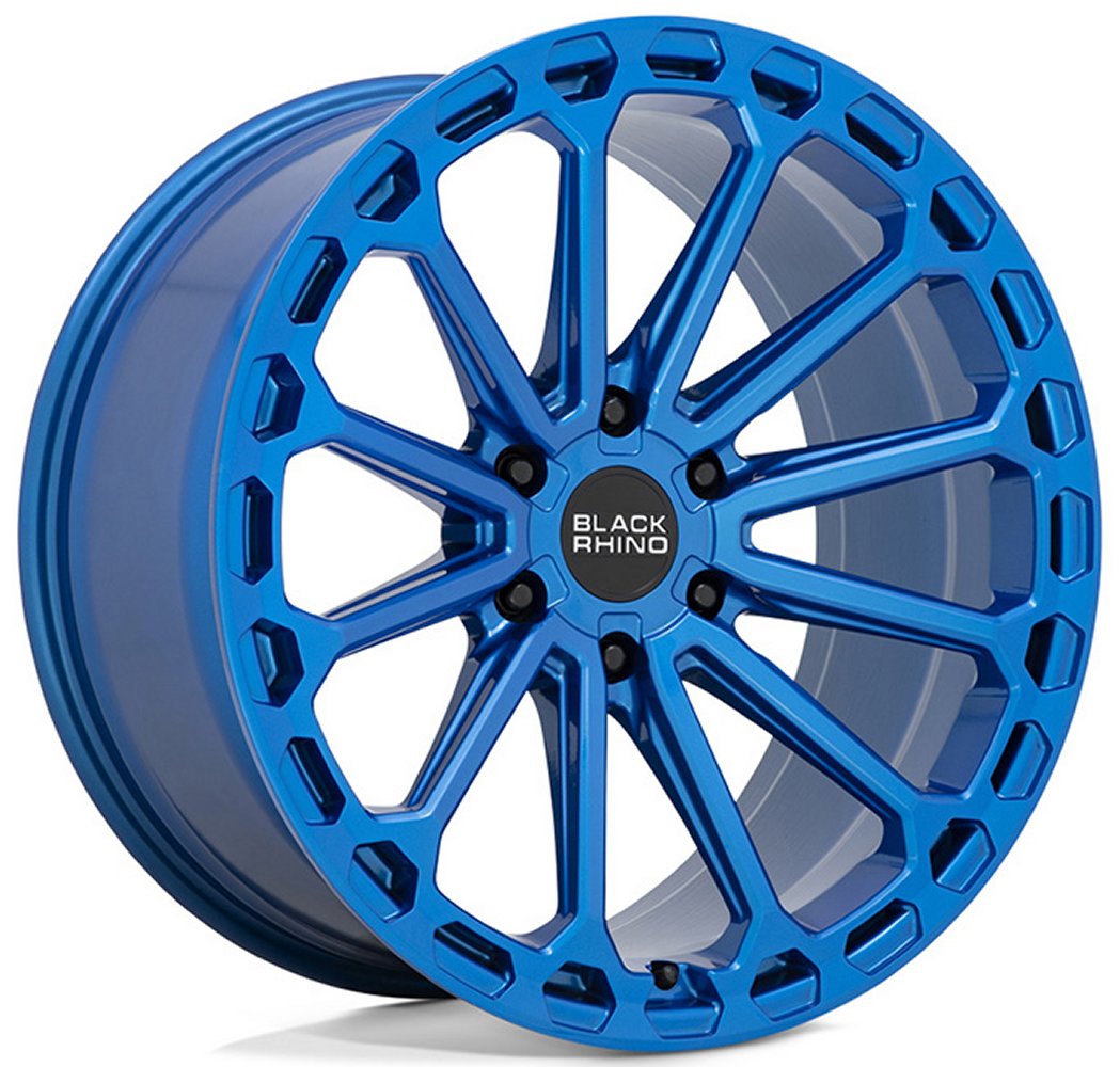 (Clearance - No Returns) 17x9.5 Black Rhino Kaizen Dearborn Blue (Rotary Forged) 6x4.5/114.3 18mm