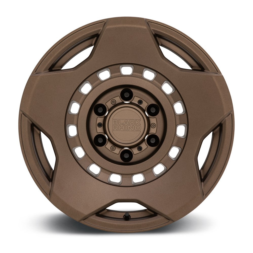 (Clearance - No Returns) 17x9 Black Rhino Muzzle Matte Bronze 6x5.5/139.7 -18mm