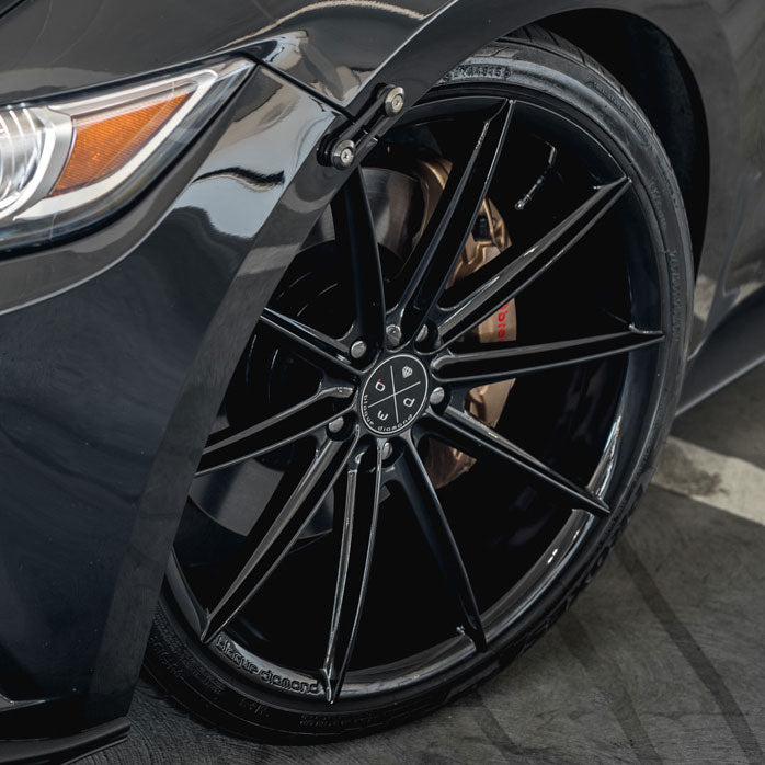 19x8.5 Blaque Diamond BD-11 Gloss Black 5x120 32mm