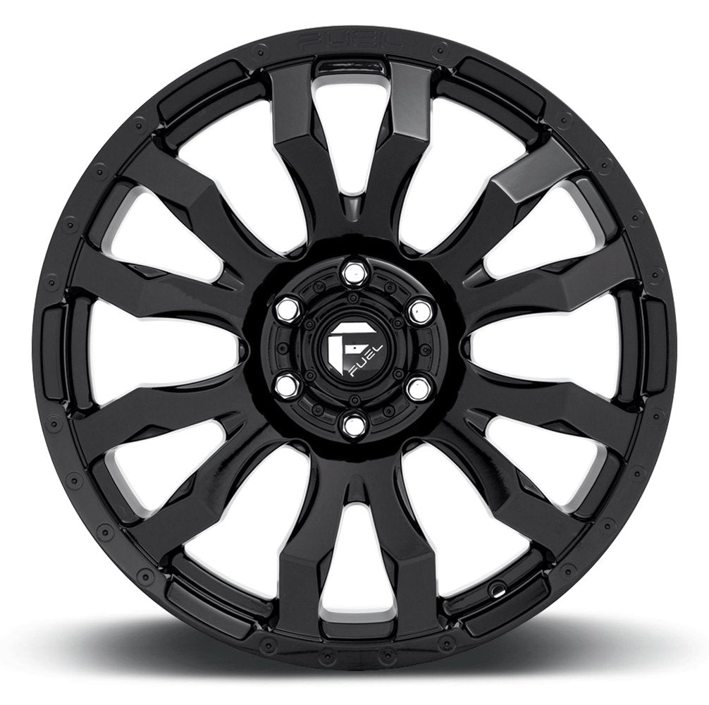 (Black Friday Sale) 20x10 Fuel Off-Road Blitz Gloss Black D675 5x5/127 -18mm