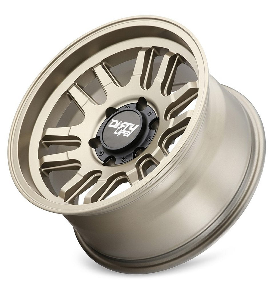 (Clearance - No Returns) 17x9 Dirty Life 9310 Canyon Satin Gold 6x135 0mm