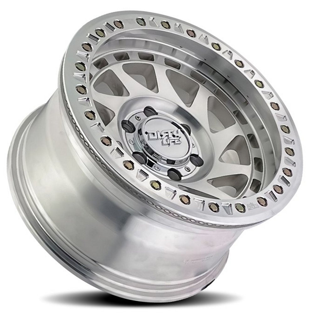 (Clearance - No Returns) 17x9 Dirty Life 9313 Nigma Race Beadlock Machined (True Beadlock) 6x135 -12mm