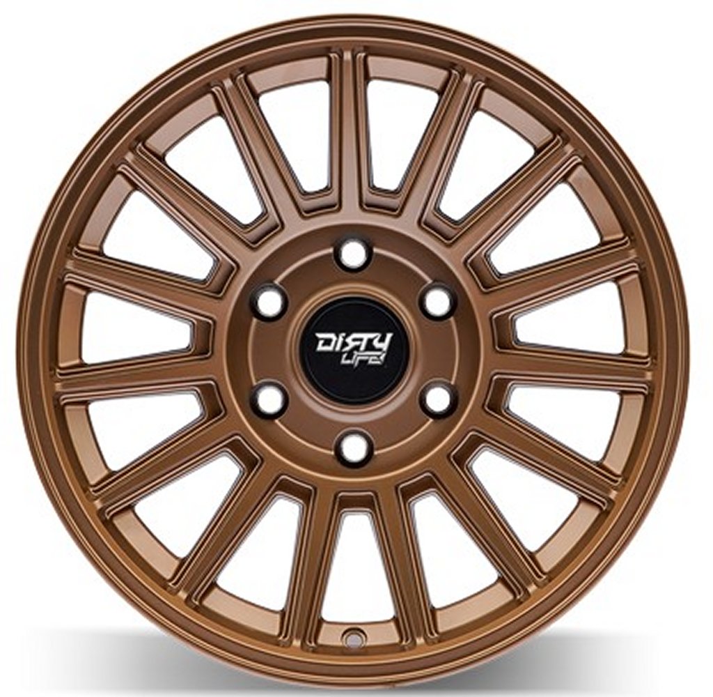 (Clearance - No Returns) 17x8.5 Dirty Life 9316 Journey Matte Bronze 6x135 0mm