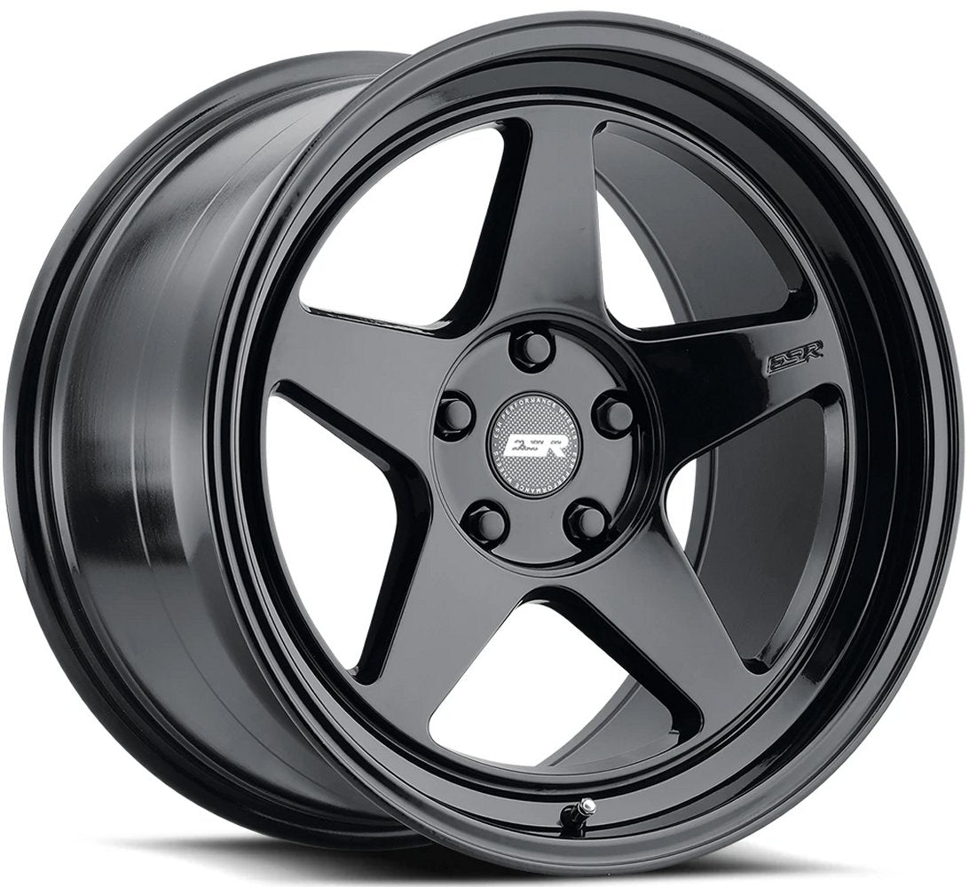 18x9.5 ESR CR5 Gloss Black 5x112 35mm (CUSTOM)