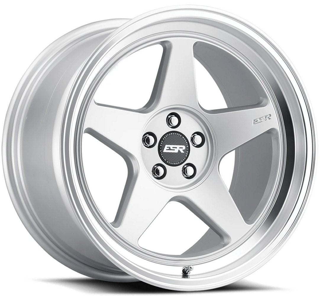 18x9.5 ESR CR5 Hyper Silver 5x4.5/114.3 35mm (CUSTOM)