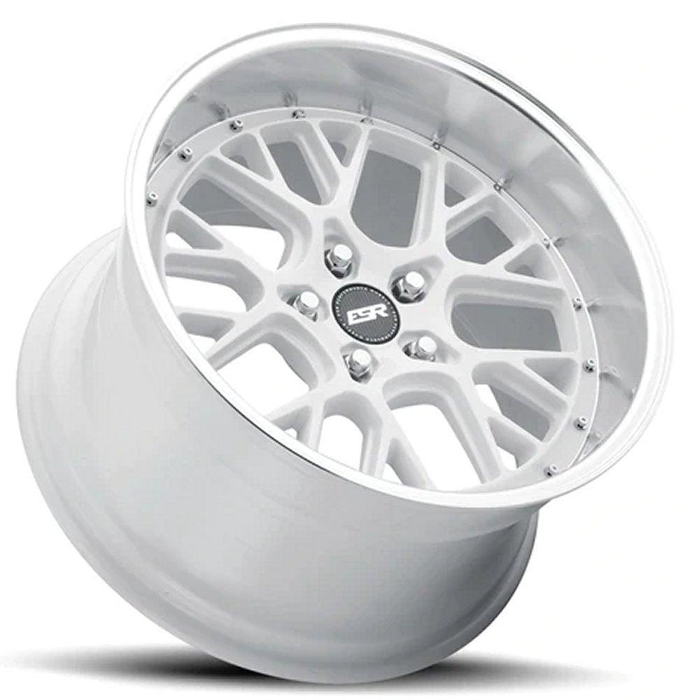19x9.5 ESR CS11 Gloss White 5x112 35mm (CUSTOM)