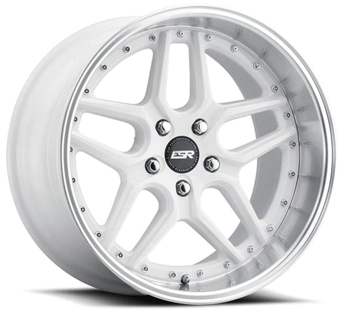 19x8.5 ESR CS15 Gloss White 5x4.75/120.7 30mm (CUSTOM)
