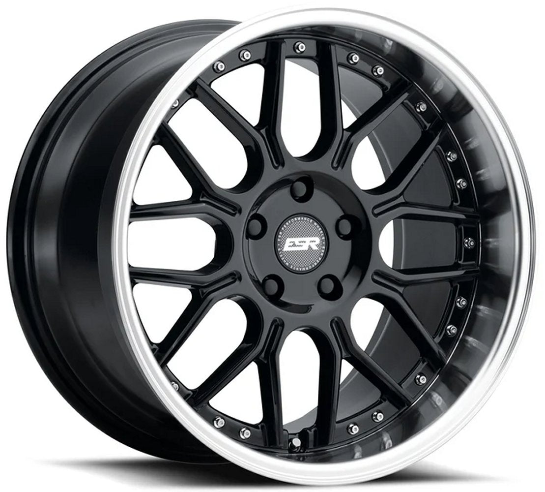 19x9.5 ESR CS18 Gloss Black Machined Lip (CUSTOM) 5x112 22mm