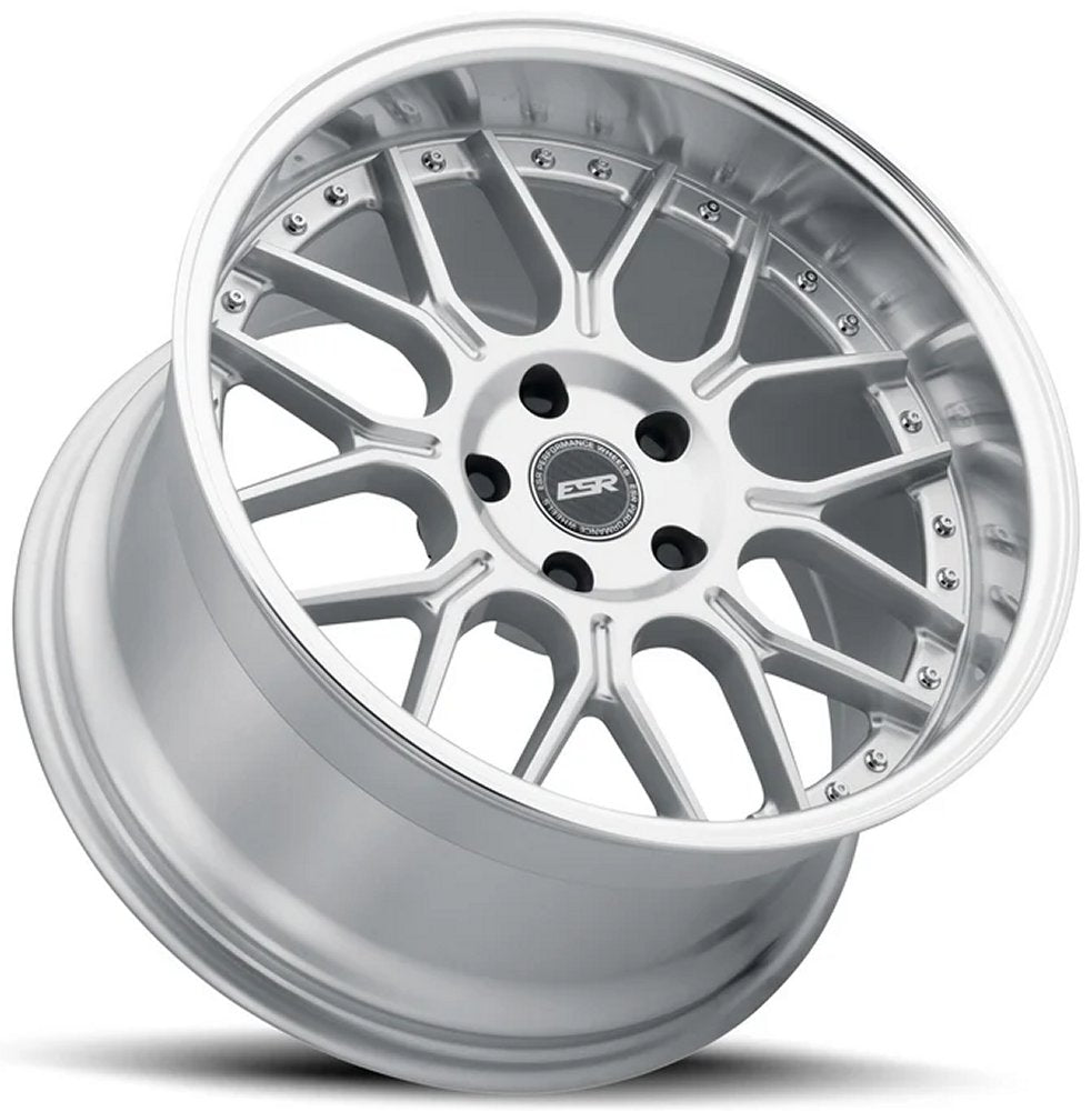 19x8.5 ESR CS18 Hyper Silver (CUSTOM) 5x115 35mm