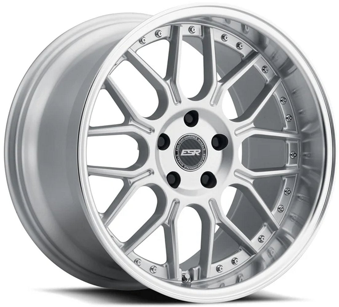 19x8.5 ESR CS18 Hyper Silver (CUSTOM) 5x4.25/108 35mm