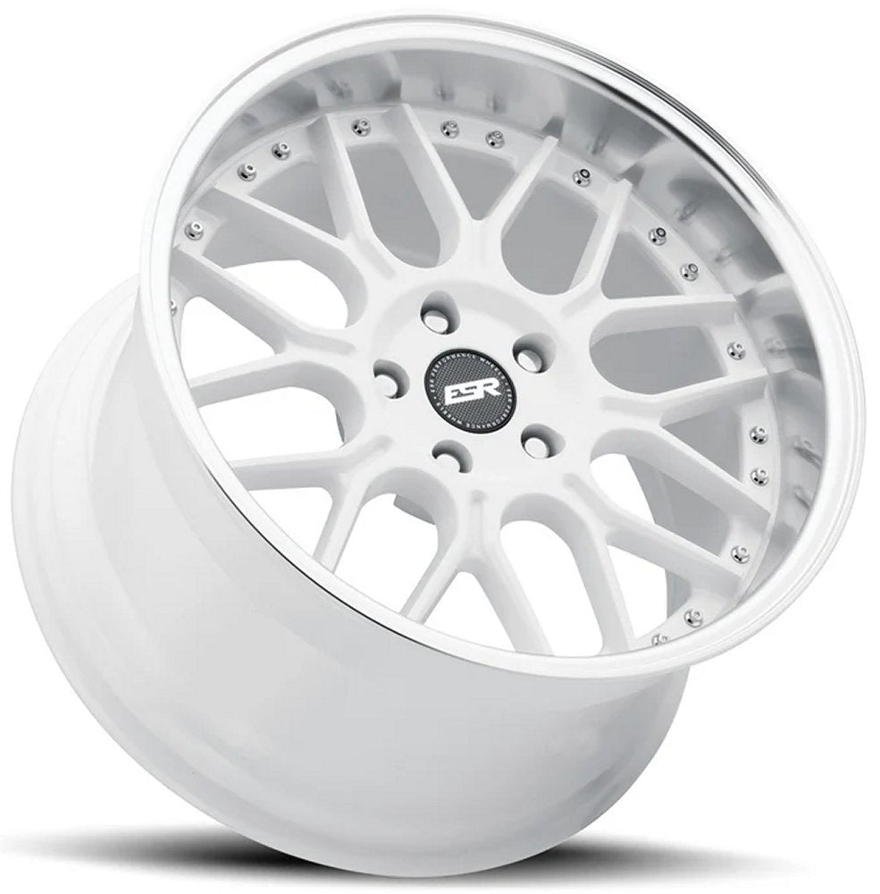 19x9.5 ESR CS18 Gloss White (CUSTOM) 5x4.75/120.7 22mm