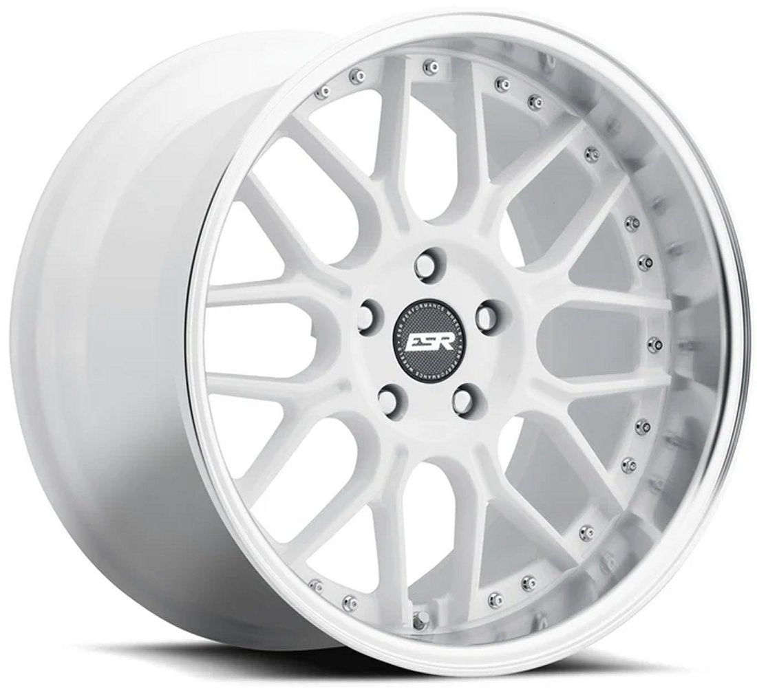 19x8.5 ESR CS18 Gloss White (CUSTOM) 5x4.75/120.7 35mm