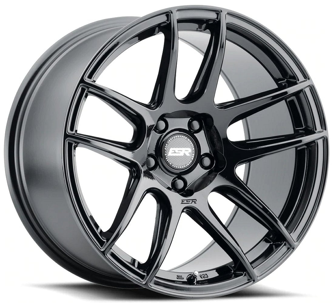 19x9.5 ESR CS8 Gloss Black 5x110 15mm (CUSTOM)