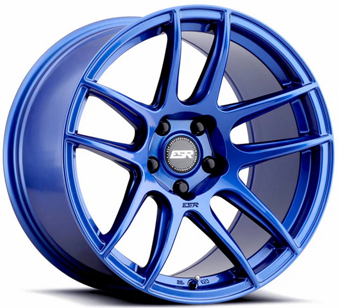 19x10.5 ESR CS8 Gloss Apex Blue 5x4.75/120.7 22mm (CUSTOM)