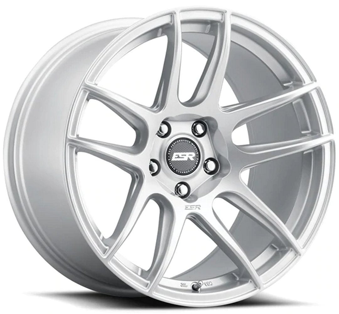 18x8.5 ESR CS8 Hyper Silver 5x4.25/108 30mm (CUSTOM)