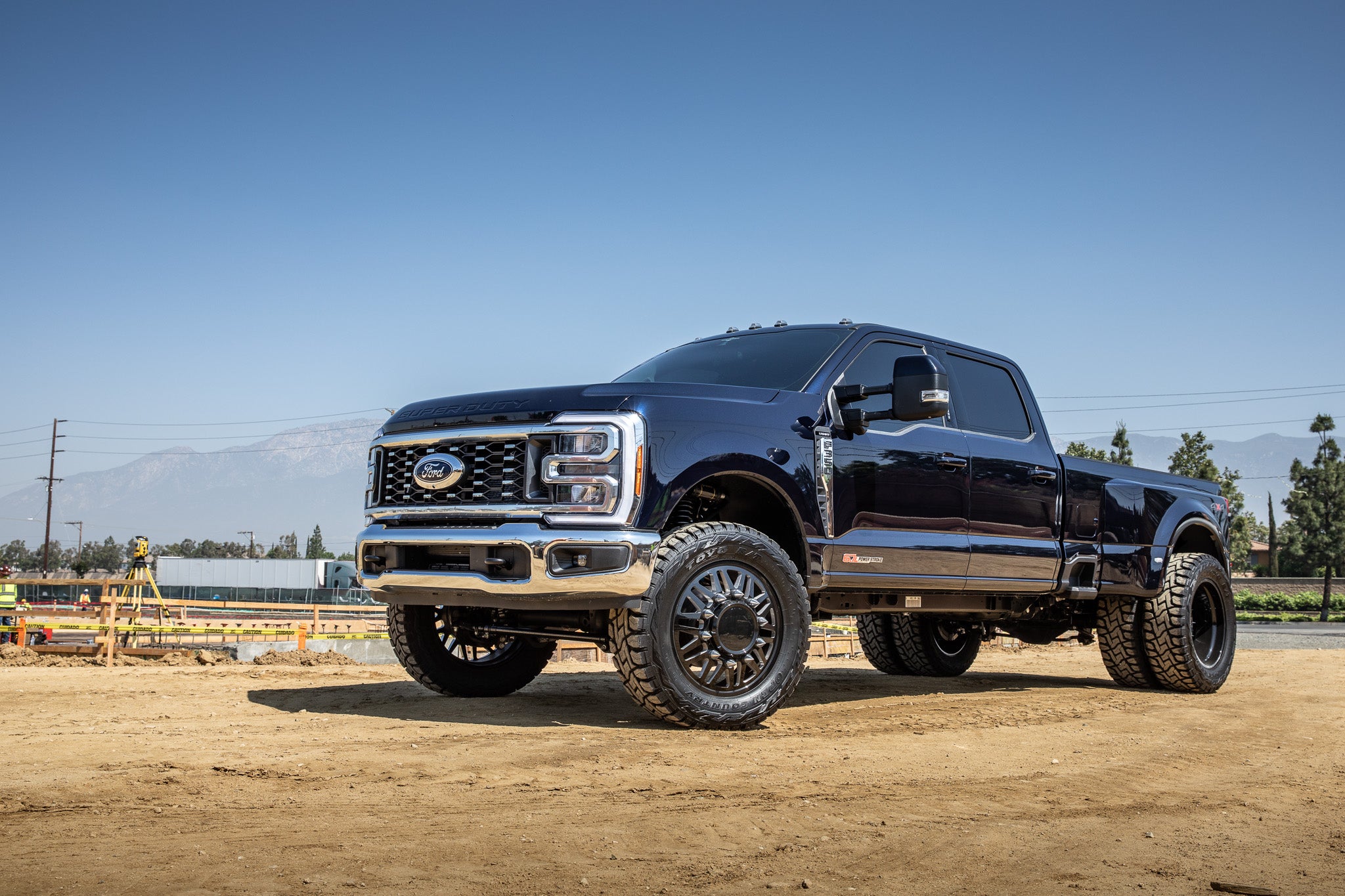 ICON 2023 Ford F-250/F-350 Super Duty 4WD Gas, 2.5" Lift, Front, Dual Rate Coil Spring Kit w/ Caster Cams 62513
