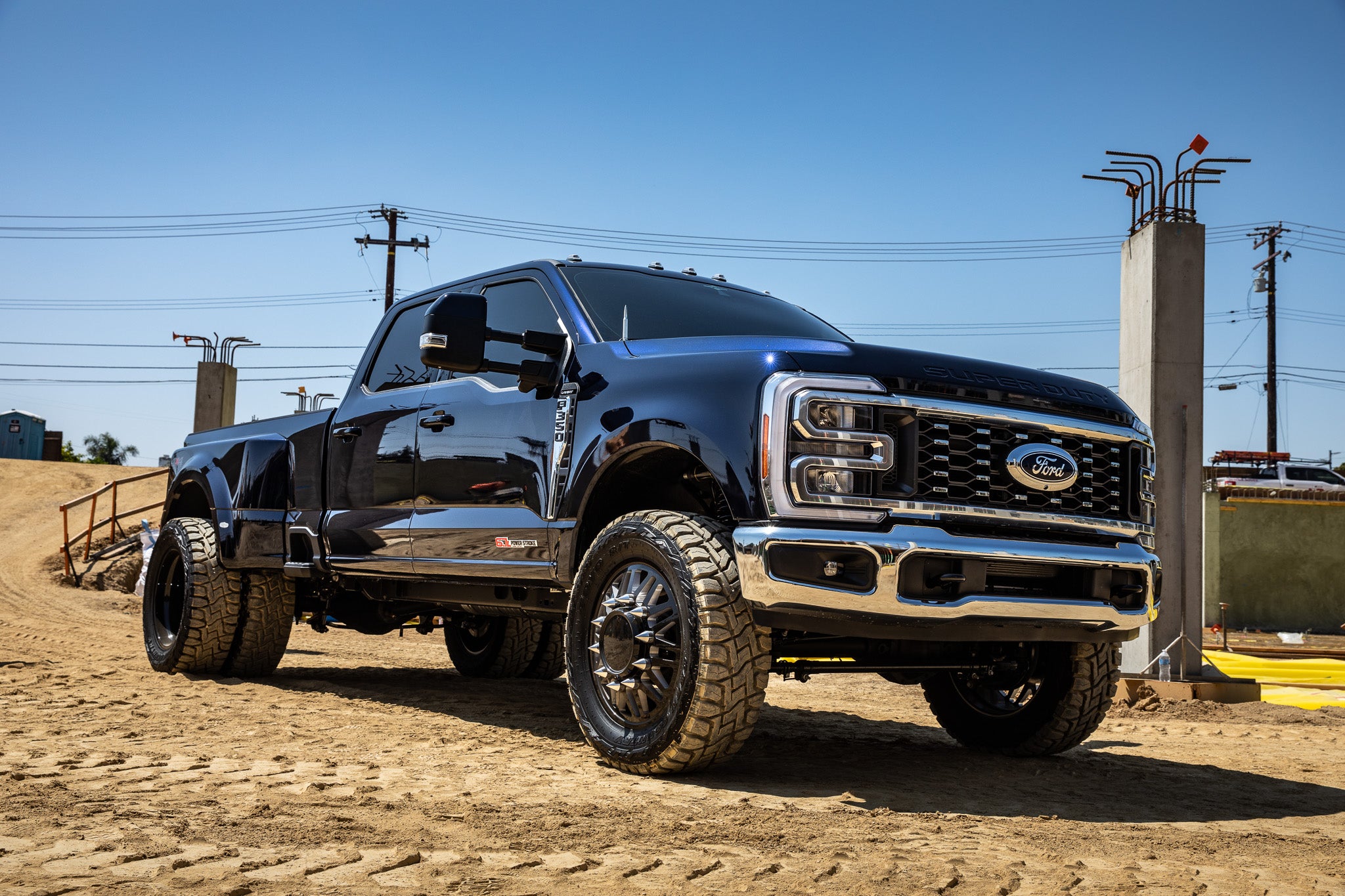 ICON 2023 Ford F-250/F-350 Super Duty 4WD Diesel, 2.5" Lift, Front, Dual Rate Coil Spring Kit w/ Caster Cams 62512