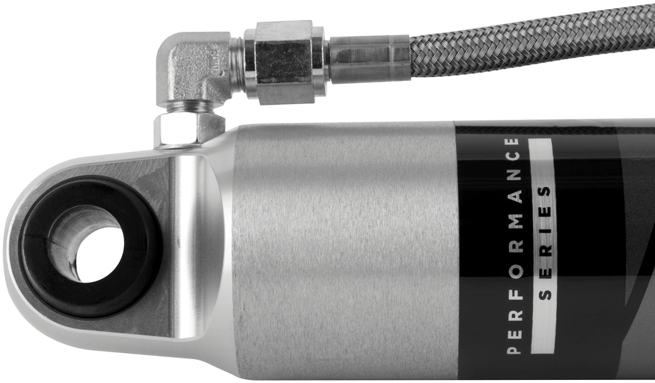 Fox 17+ Ford SD 2.0 Perf Series 13.6in Smooth Body R/R Rear Shock w/CD Adj / 1.5-3.5in. Lift 985-26-149