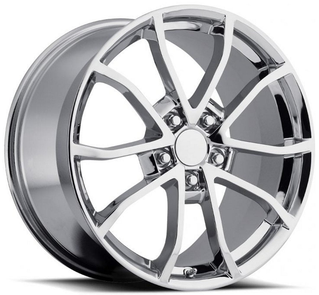 20x12 Corvette C6 Cup Replica Wheel  Chrome FR25 (Flow Formed) 5x4.75/120.7 59mm
