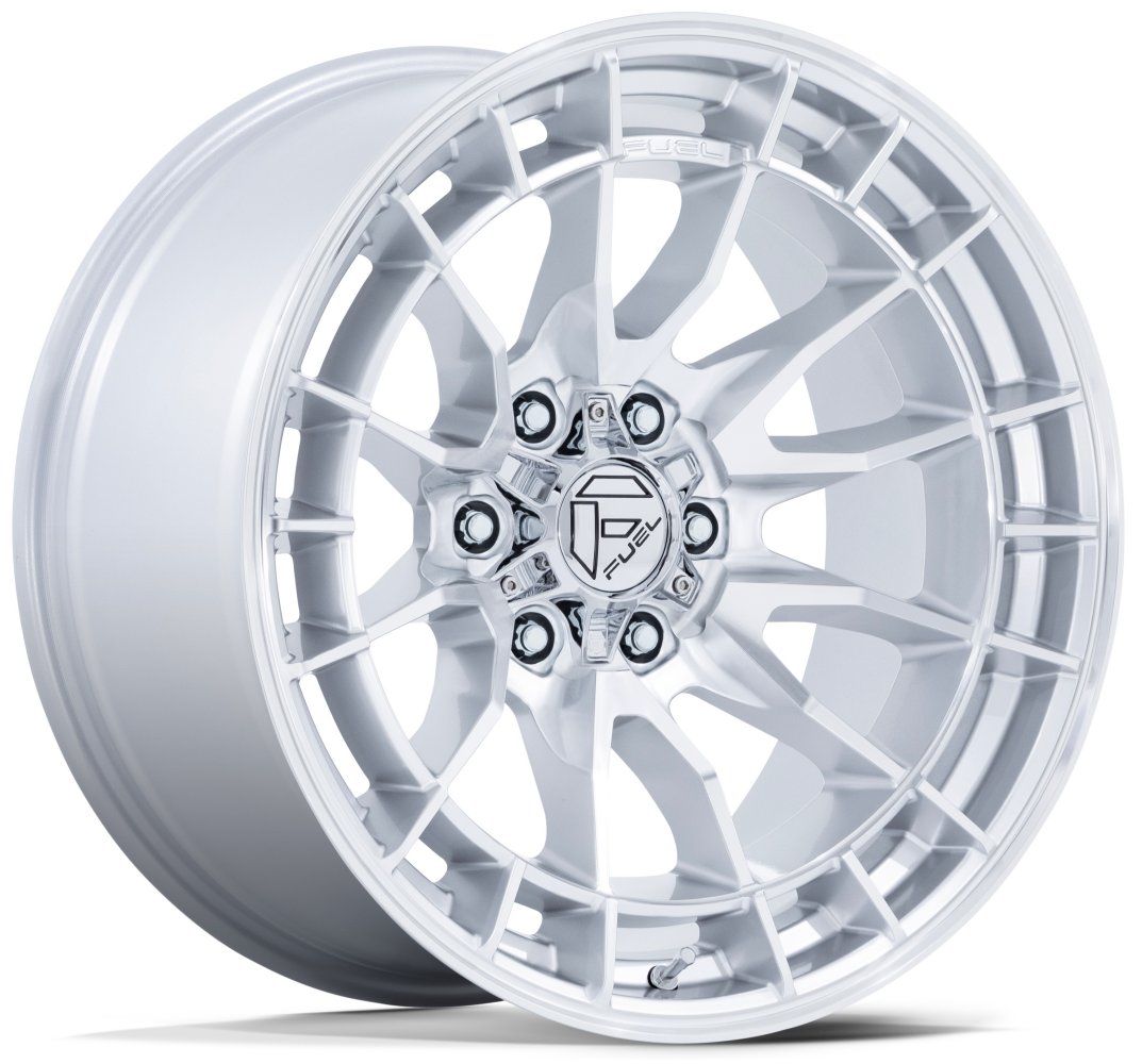 17X9 Fuel Off-Road Revolt Hypersilver Machined FC888 6x5.5/139.7 1mm